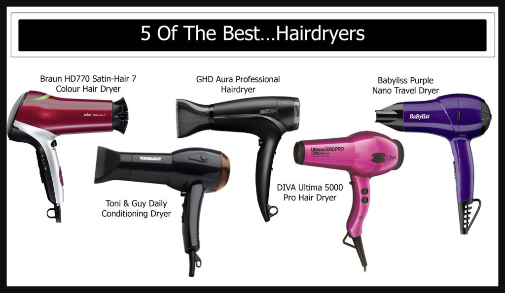 5 of the best hairdryers