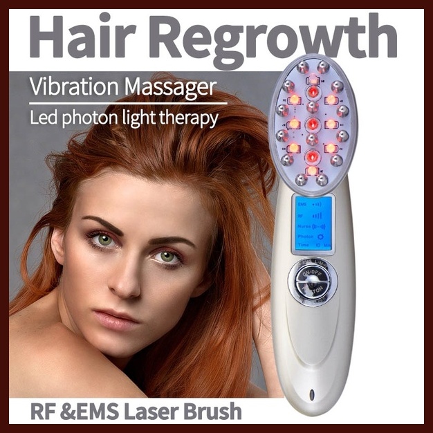 RF and EMS Hair brush