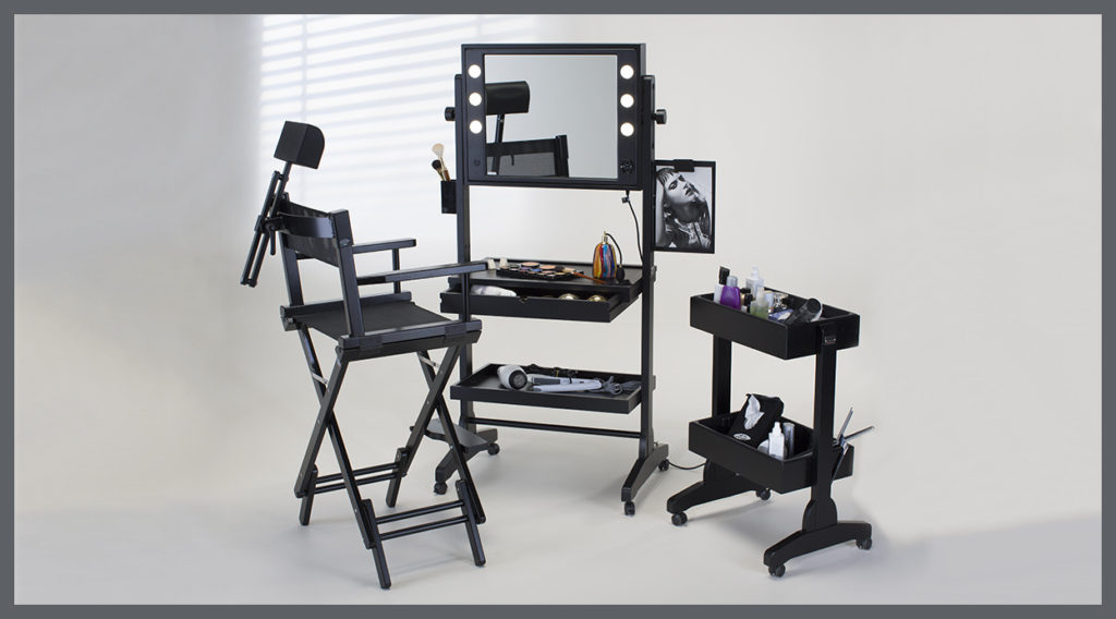 mobile hairdressing console 