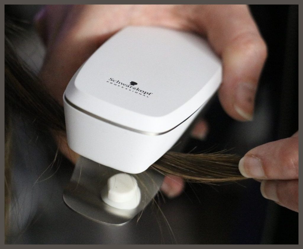 schwarzkopf salon lab hair analyzer new